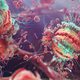 Illustration for article titled These Renderings of HIV Show That a Deadly Virus Can Be Beautiful
